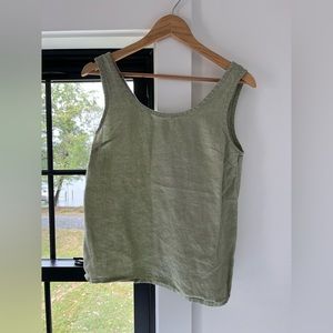 Linen tank top PORTO NotPerfectLinen